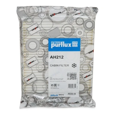 Image of PU1185E Pollen Filter PURFLUX AH212 243mm 209mm 35mm FORD: S Max Mk1, Focus 2, MONDEO 4, VOLVO: S40 II