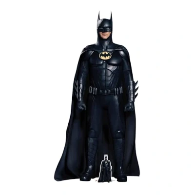 Image of Star Cutouts SC4269 Batman Michael Keaton Cardboard Cutout Perfect for Birthdays, Gifts, Parties &amp; Fans
