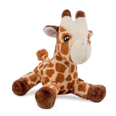 Image of GOGOPO Standing Giraffe Stuffed Animal Plush Toy Fluffy Soft Gift for Kids 17cm