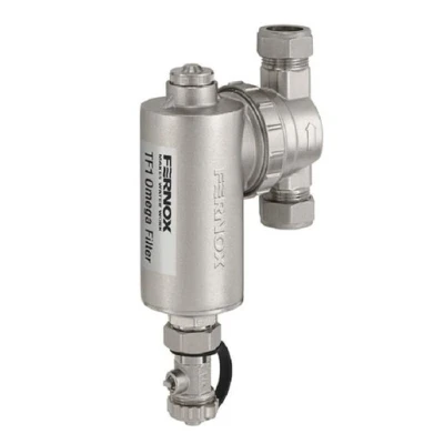 Image of Fernox TF1 Omega 28mm Filter with Slip Socket Connections 62251