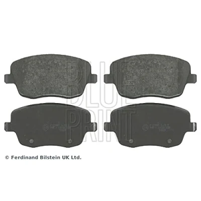 Image of 6Q0698151A, SK6Q0698151A Brake pad set BLUE PRINT ADV184249 Front Axle SKODA: Fabia 2, I Hatchback, Roomster, VOLKSWAGEN: Polo IV Hatchback