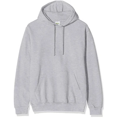 Image of AWDis Men&#039;s College Hoodie, Grey (Heather Grey), XX Large