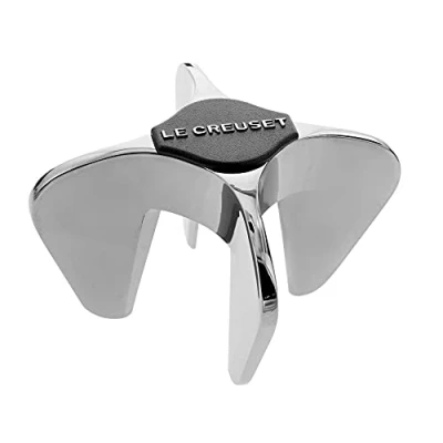 Image of Le Creuset Champagne Opener, SW 105, Satin Chrome, 59995013000625