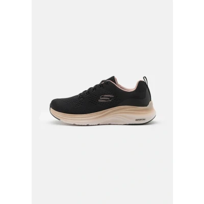 Image of Skechers Sport Vapor FOAM Trainers Black/rose gold, Women&#039;s, Size: 2, gold Textile