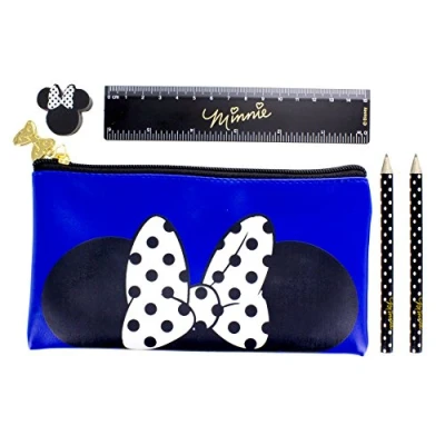 Image of Minnie Mouse PP4224MIN Pencil Case with Stationery Set