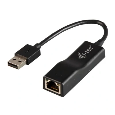Image of i tec USB 2.0 Fast Ethernet LAN Network Adapter to RJ 45 LED for Windows MacOS Linux