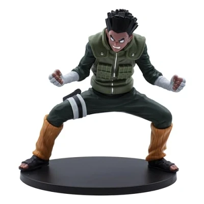 Image of Banpresto BP88558P Rock Lee II Action Figure, Naruto Shippuden, Vibration Stars, 16 cm, Multicolor