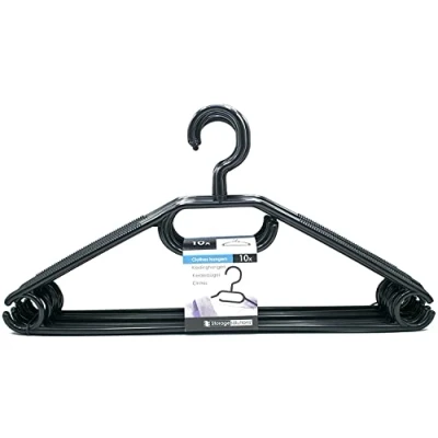Image of Original Organics Clothes Premium Coat Hanger Pack , Strong, Adult, Anti Slip with Turning Head 40cm Wide (20 pieces),40 x 26 14