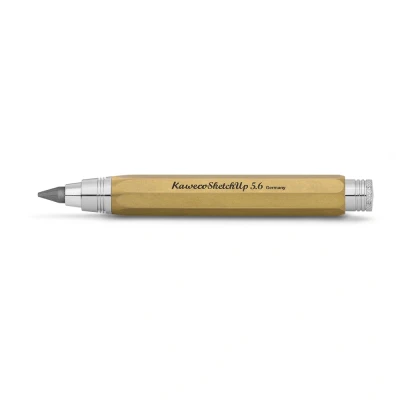 Image of Kaweco SKETCH UP Clutch Pencil 5.6 mm 5B Brass I Exclusive Mechanical with Lead Refill 10.5 cm