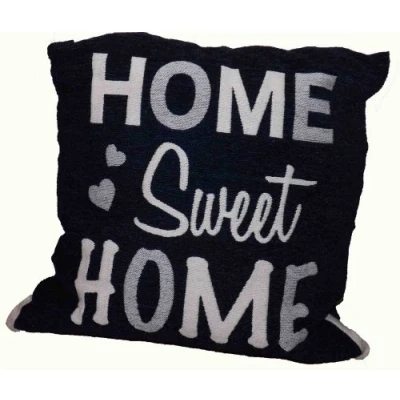 Image of Rapport Home Cushion Cover, Chenille, Blue, 43 x Centimeters