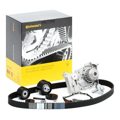 Image of CT1126, CT1126K2, CT1126WP2, CT1179K4, CT1179WP2 Water Pump + Timing Belt Kit CONTITECH CT1179WP4 132 27,4mm RENAULT: GRAND SCENIC 3, CLIO 3