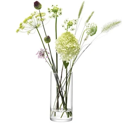 Image of LSA International Column Vase H28 x Ø13cm Clear