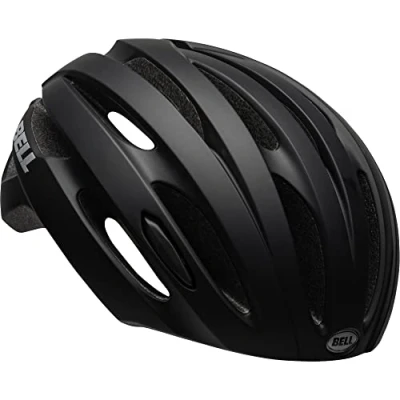 Image of Bell Avenue LED Road Helmet 2022: Matte/Gloss Black Universal M/L 53 60cm