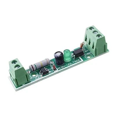 Image of DollaTek AC 220V Microcontroller TTL Level Optocoupler Isolation Module SCM Testing Board for PLC 1 Channel