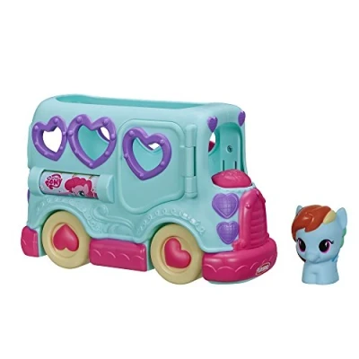 Image of My Little Pony Playskool Friends Rainbow Dash Friendship Bus