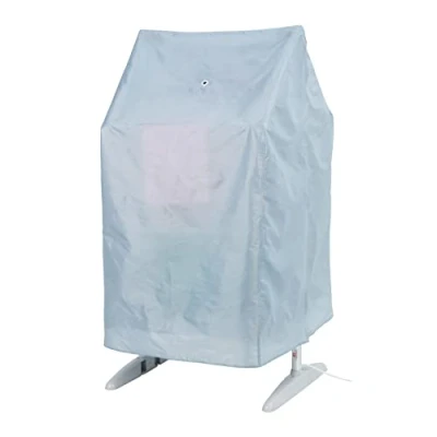 Image of DWD Cover for Heated airer 300w 3 Tier Folding indoor Drying Rack Polyester fits all models that fold, 2 Ventilation holes Condensation Upgrade your existing dries clothes quicker