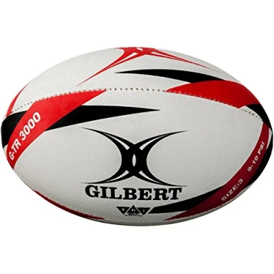Image of Gilbert G tr3000 Ball Rugby, Unisex adult, TR3000, red, 3