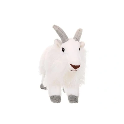 Image of Wild Republic Mountain Goat Plush, Cuddlekins Mini, Stuffed Animal, Plush Toy, Gifts for Kids, 8 Inches