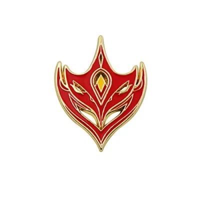 Image of Gen Shin Badges Ajax Masks Figure Badge Tartaglia Brooch Pin Fans Collection (A)