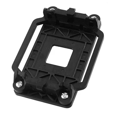 Image of sourcing map Replacement AMD CPU Fan Bracket Stand Base Black for AM2 AM3 Socket