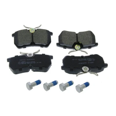 Image of 233531400 Brake pad set MAPCO 6523 Rear Axle FORD: FIESTA 6, 5, Focus Mk1 Hatchback