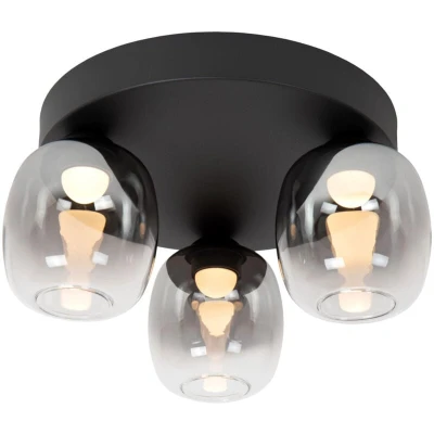 Image of Tamino Flush ceiling light LED Dim. 3000K Black