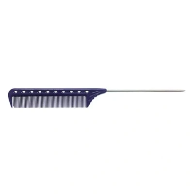 Image of Y.S. Park YS 102 Pin Tail Comb, Deep Purple, 0.09 kg