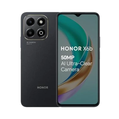 Image of HONOR X6b Mobile Phone Unlocked, 6.56 Inch 90Hz Fullview Display, 4GB+128GB, 5200 mAh Long lasting Battery, 50MP Triple Camera, Android (2 Year Warranty), Green