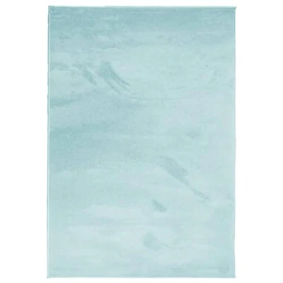 Image of vidaXL Soft Short Pile Rug Green 160x230cm Polyester Area Carpet, OEKO TEX Certified, Foldable, Ideal for Living Room/Bedroom/Office