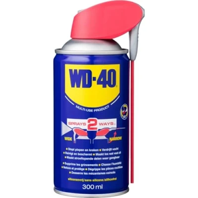 Image of WD 40 Multi Use Product Smart Straw Spray Oil &amp; Lubricant. Removes grease, protects against rust and expels water, 300 ml
