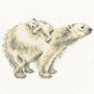 Image of Bothy Threads Cross Stitch Kit Snow Baby