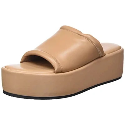 Image of L37 HANDMADE SHOES Women&#039;s Piece of Heaven Sandal, Tan, 2 UK