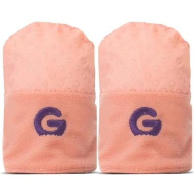 Image of Gummee Baby Scratch Mittens 0 3 Months Newborn Essentials Adjustable Cotton for Babies (Pink)