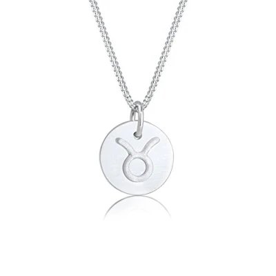Image of Elli Women&#039;s 925 Sterling Silver Pendant Necklace 0109352117_45 45cm length