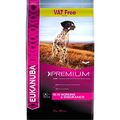 Image of EUKANUBA Dry Dog Food Premium Peformance for Adult Dogs, Working and Endurance Recipe with Chicken, 15 kg