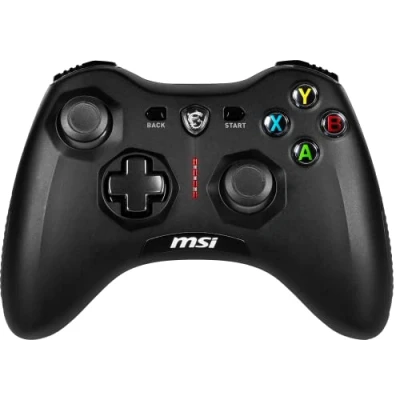 Image of MSI Force GC30V2 Wireless Gaming Controller, Dual Vibration Motors, Connection Modes, Interchangable D Pads, Compatible with PC &amp; Android, Black