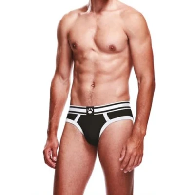 Image of Prowler Black &amp; White Brief, Super Comfy With Elasticated Waist Band (Large 32&quot; 34&quot;)