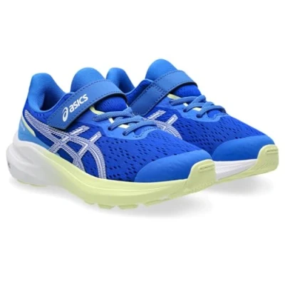 Image of Asics GT 1000 Unisex Road running shoes for kids, Size: K13, Illusion blue/white Textile/synthetics