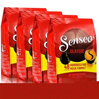 Image of Senseo Regular / Classic Roast, Pack of 4, 4 x 48 Coffee Pods