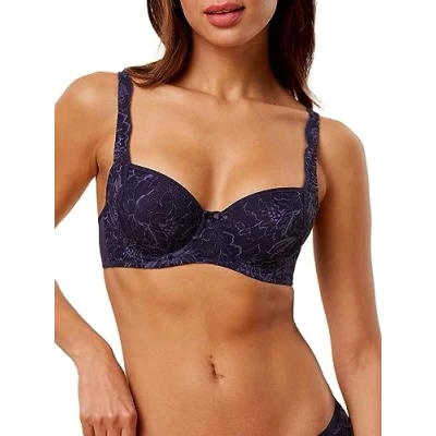 Image of Triumph Women&#039;s Amourette Charm Conscious WHP02 Bra, Opaque NA, Skyline, 32DD