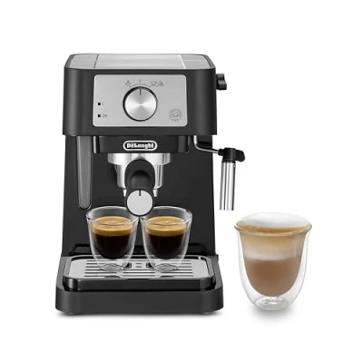 Image of De&#039;Longhi Stilosa EC260.BK, Traditional barista Pump Espresso Coffee Machine, Black