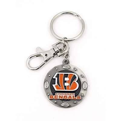 Image of aminco NFL Cincinnati Bengals Impact Keychain Silver