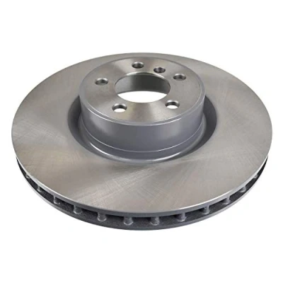Image of LR011591, LR031845 Brake disc FEBI BILSTEIN 108522 Front Axle 380mm 34mm 5 Hole 120mm internally vented Coated LAND ROVER: Range Rover 3