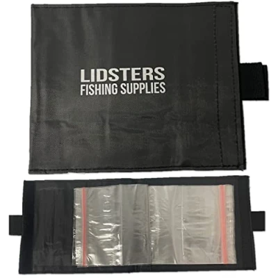 Image of 2 x New 15 Pocket Sea Fishing Rig wallets Storage Beach Tackle