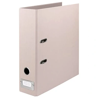 Image of Rössler S.O.H.O.80mm spime A4 Lever Arch File with Metal Index Holder, Powder