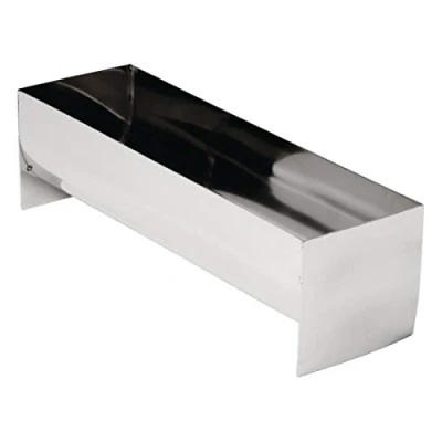 Image of Vogue U Shaped Stainless Steel Terrine Mould 1.1 Litre / 260mm, Silver, Size: 260 x 80 75mm, Low Maintenance, E585