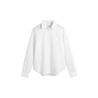 Image of GANT Women&#039;s REG POPLIN Shirt, White, 8