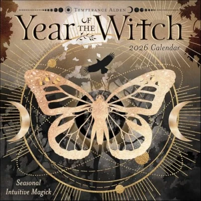 Image of Year of the Witch 2026 Wall Calendar: Seasonal Intuitive Magick