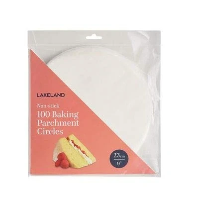 Image of Lakeland Baking Parchment Paper Circles, 9 inches/ 23cm Pack of 100