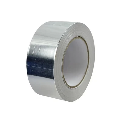 Image of Faithfull FAITAPEALU50 Aluminium Foil Heat Resistant InsulatingTape 50mm x 45.7M